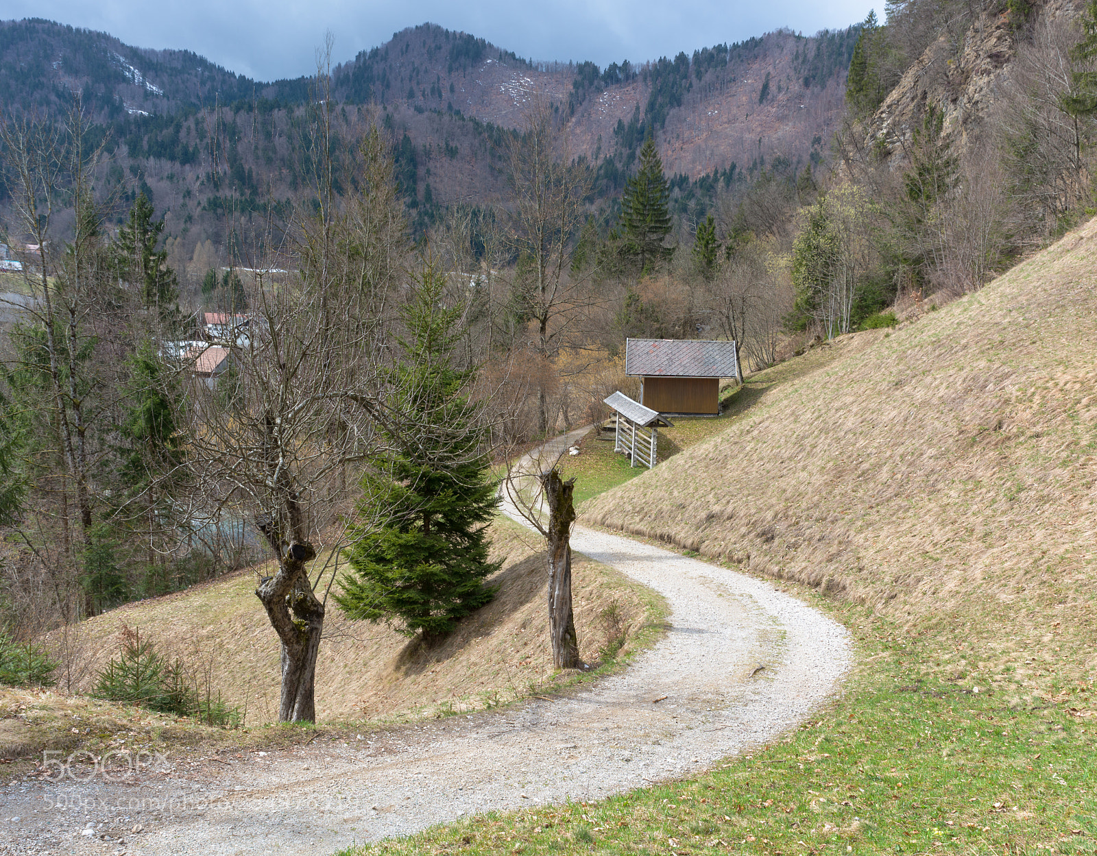 Nikon D7100 sample photo. Rural road photography