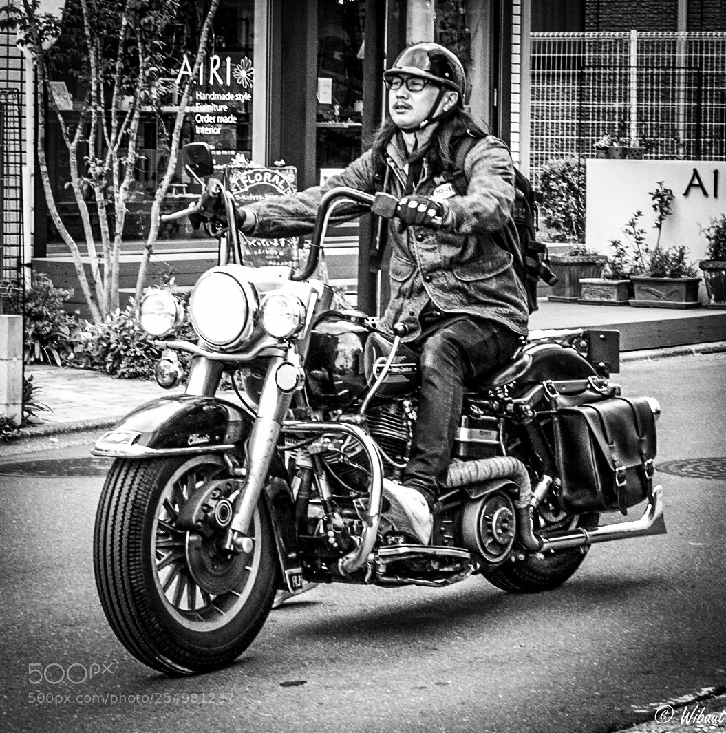 Leica M (Typ 240) sample photo. Tokyoite biker photography