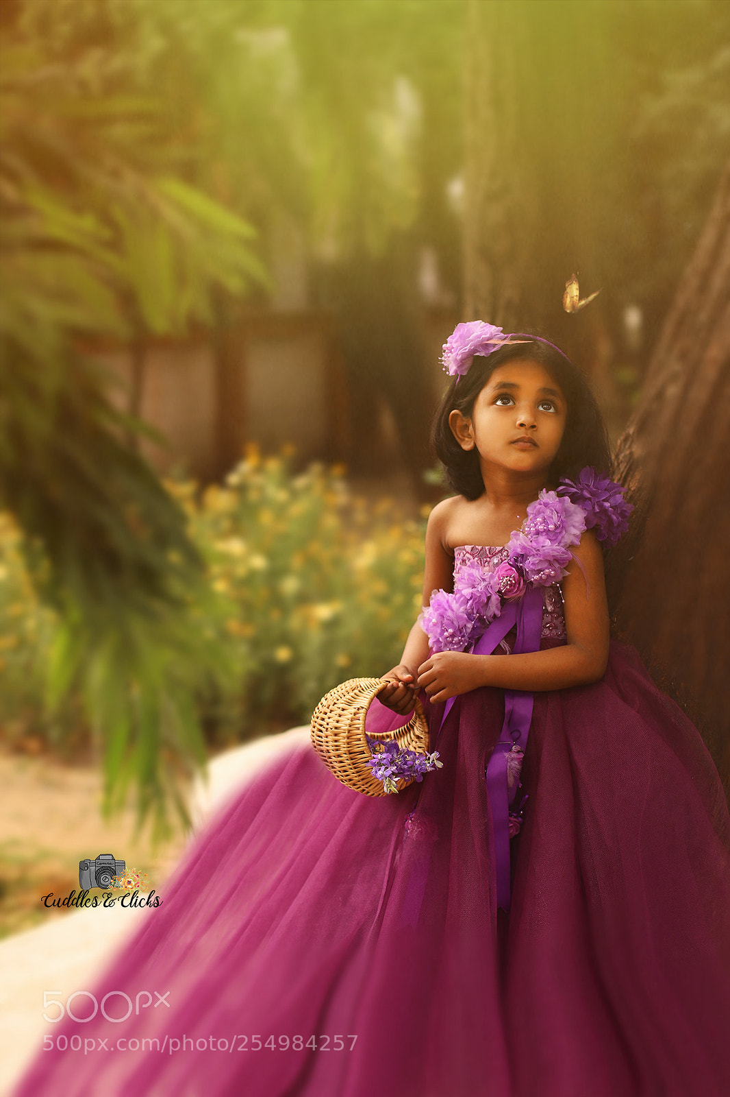 Canon EOS 6D Mark II sample photo. Girl and a butterfly photography