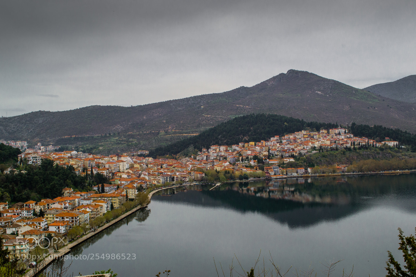 Nikon D3100 sample photo. Southern promenade of kastoria photography