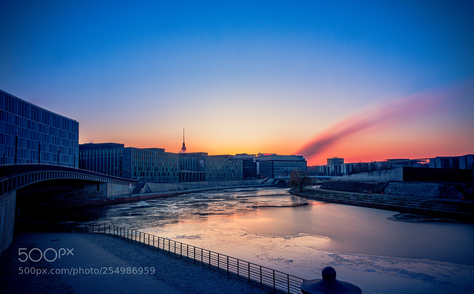 Canon EOS 7D sample photo. Berlin skyline in the photography