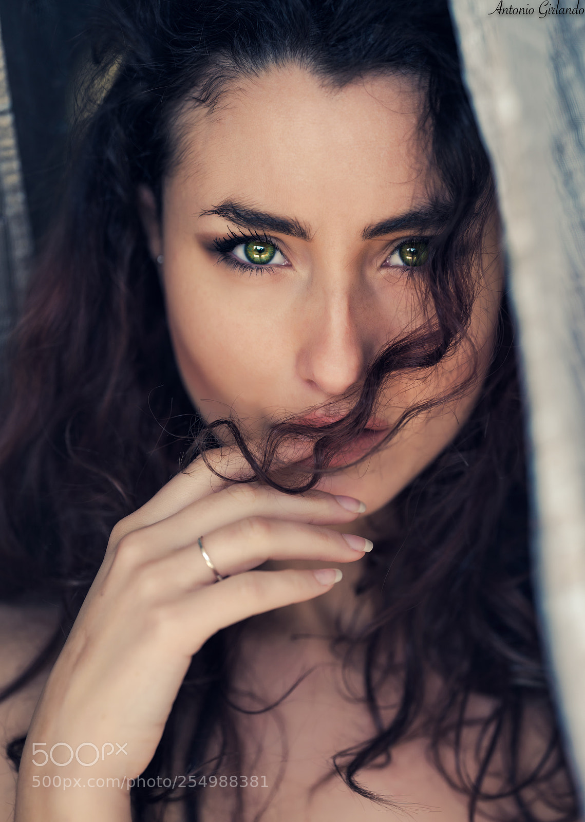 Fujifilm GFX 50S sample photo. Green eyes photography