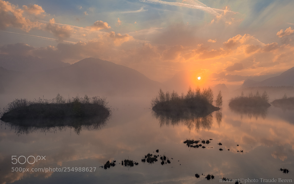 Canon EOS 5D Mark IV sample photo. Sonnenaufgang im moor photography