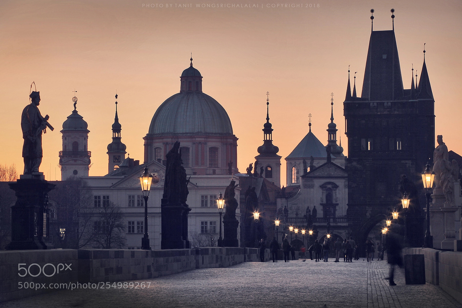 Canon EOS 5D Mark II sample photo. Charles bridge, prague photography