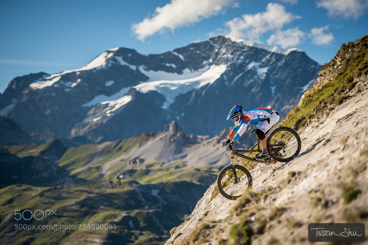 Nikon D4 sample photo. Steep riding with nick photography