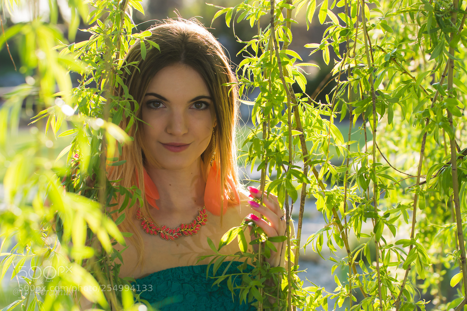 Nikon D7100 sample photo. Shira in the garden photography
