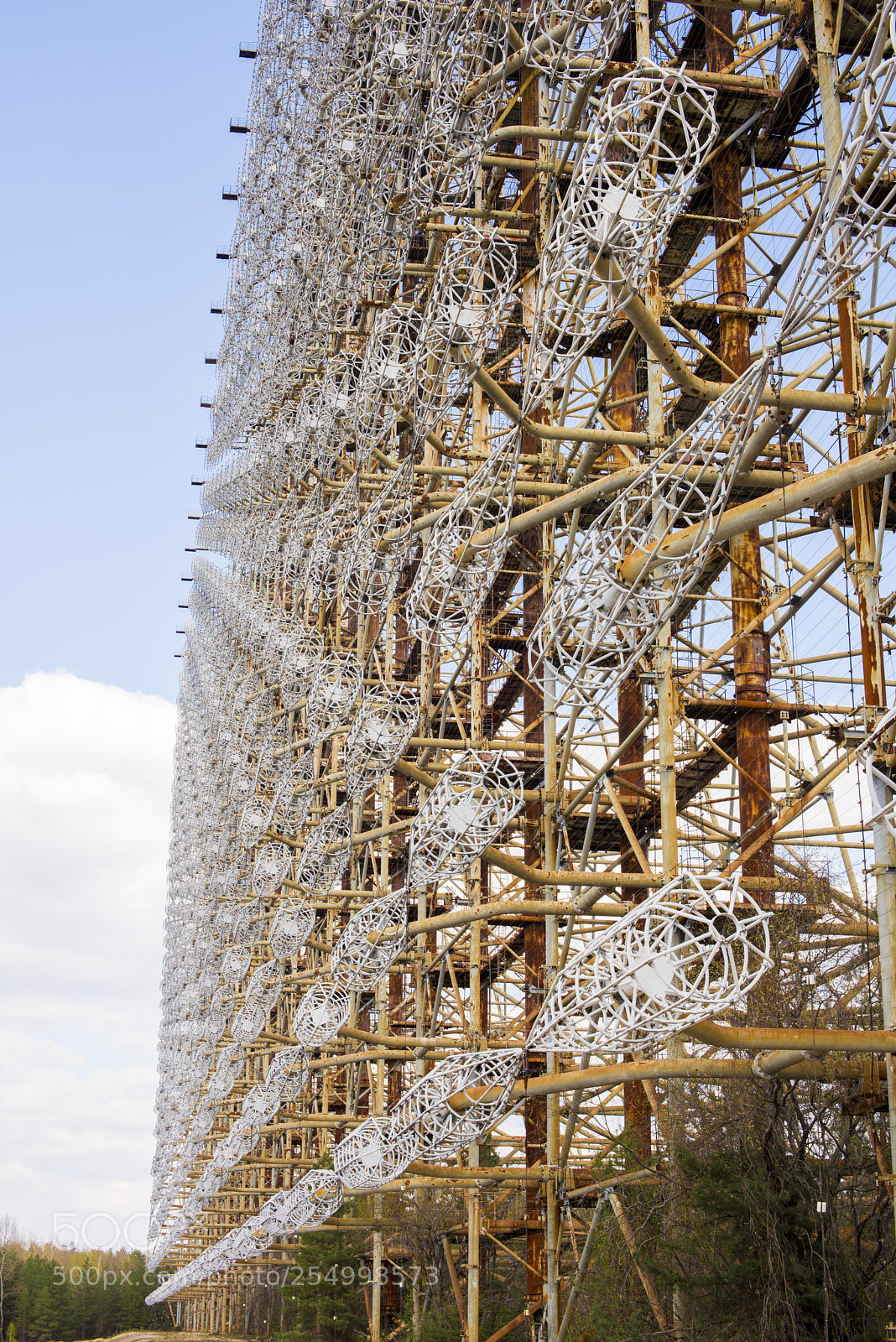 Nikon D810 sample photo. Secret soviet antenna hidden photography