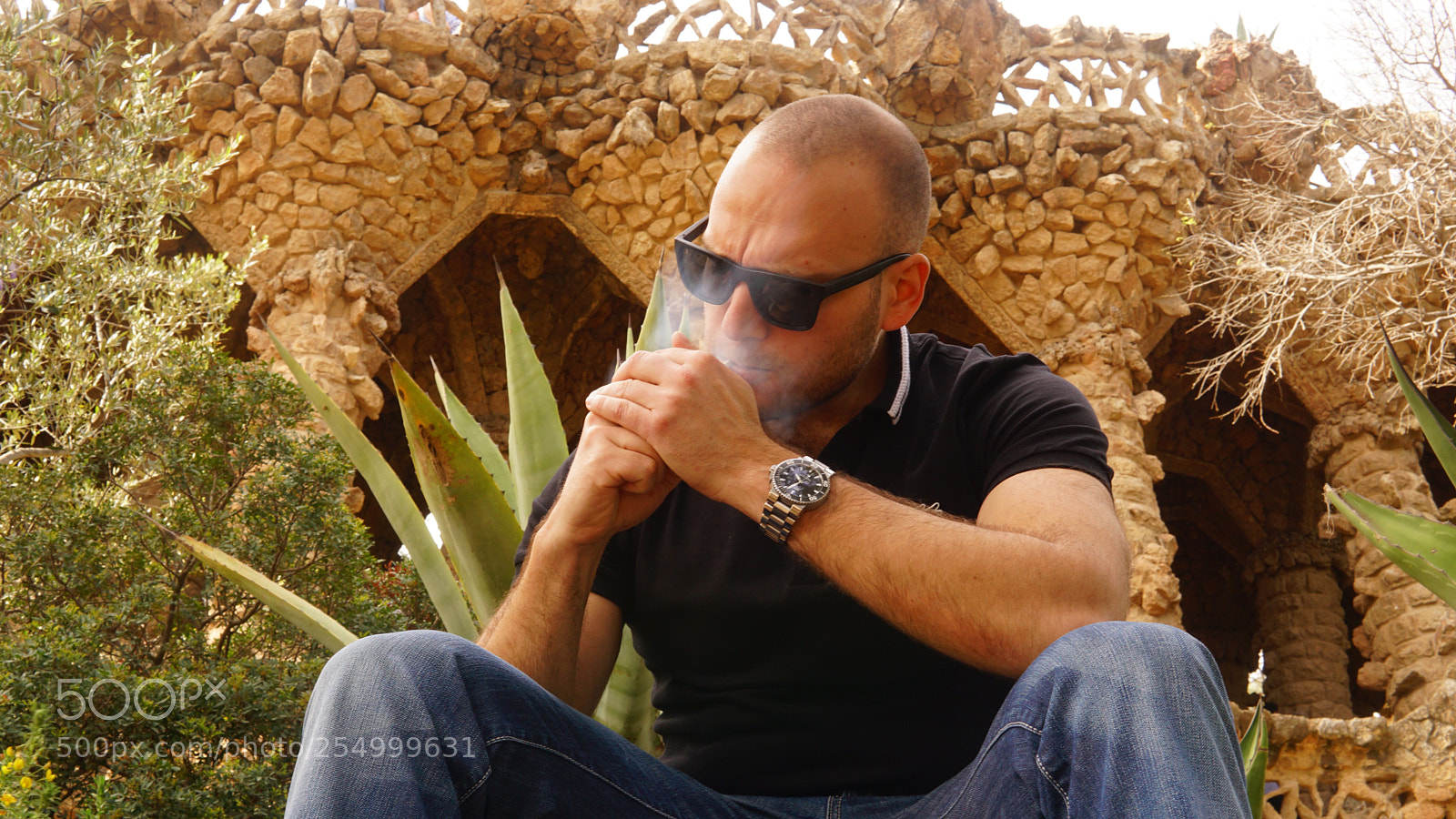 Sony a6000 sample photo. Park güell photography