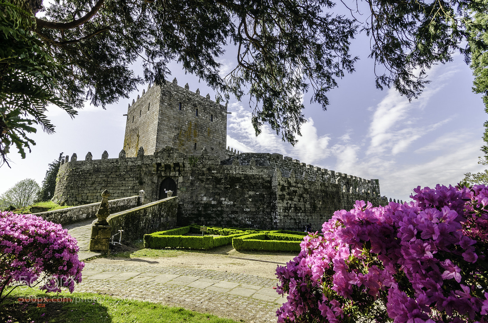Nikon D5100 sample photo. Castelo soutomaior flores photography
