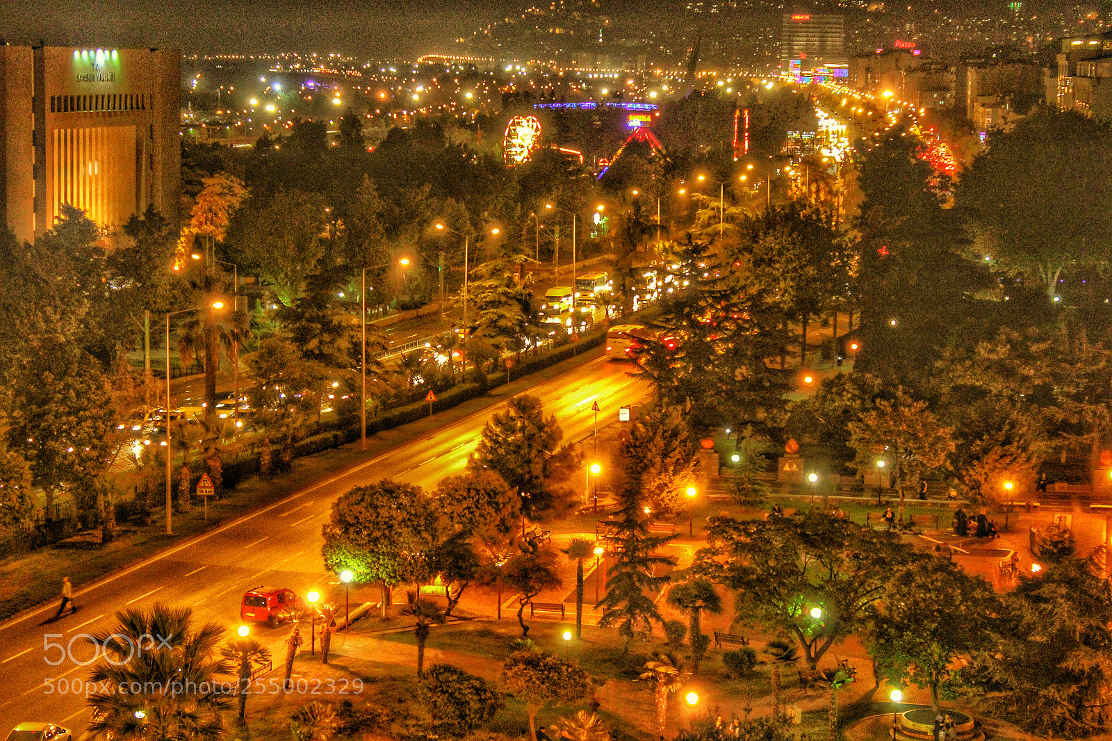 Canon EOS 600D (Rebel EOS T3i / EOS Kiss X5) sample photo. Samsun night view atakum photography
