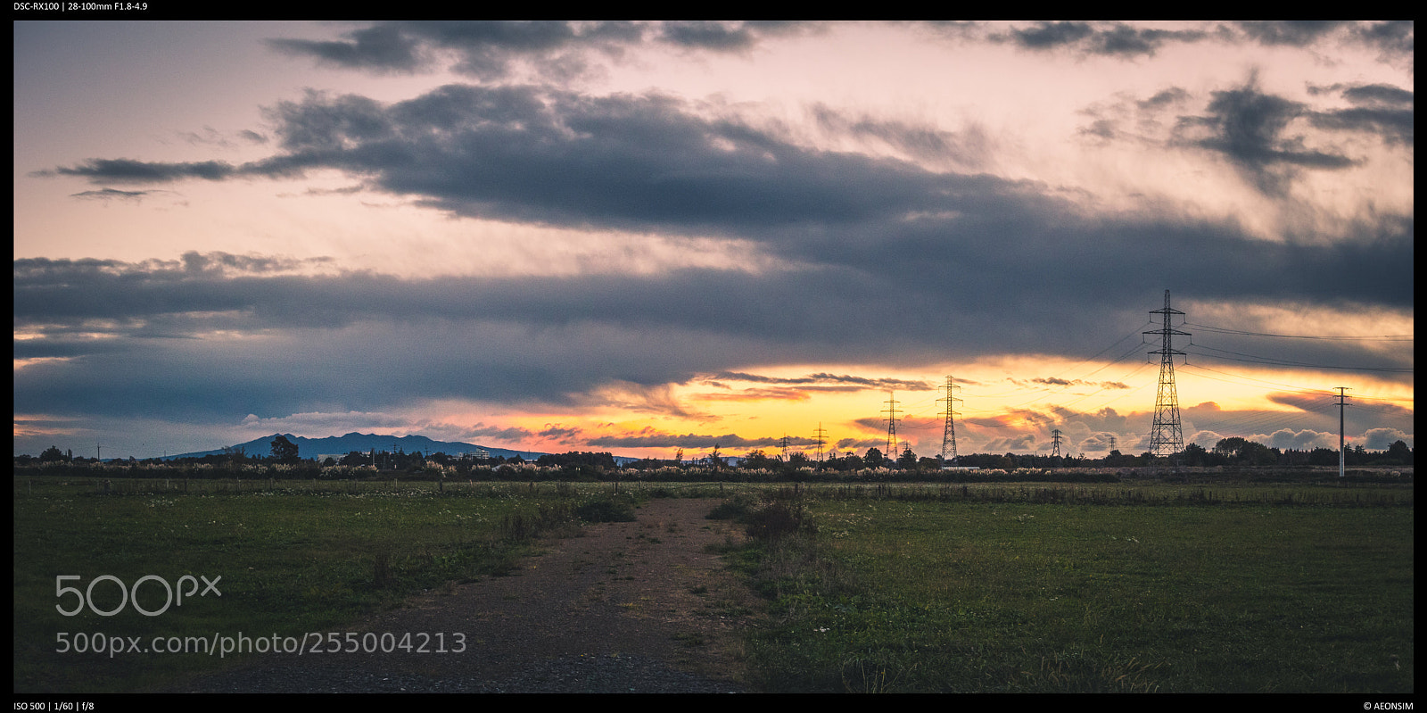 Sony Cyber-shot DSC-RX100 sample photo. Waikato sunset photography