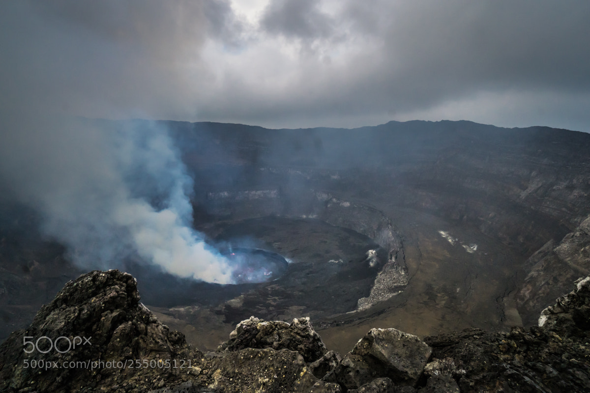 Sony a5100 sample photo. Nyiragongo (drc & rwanda) photography