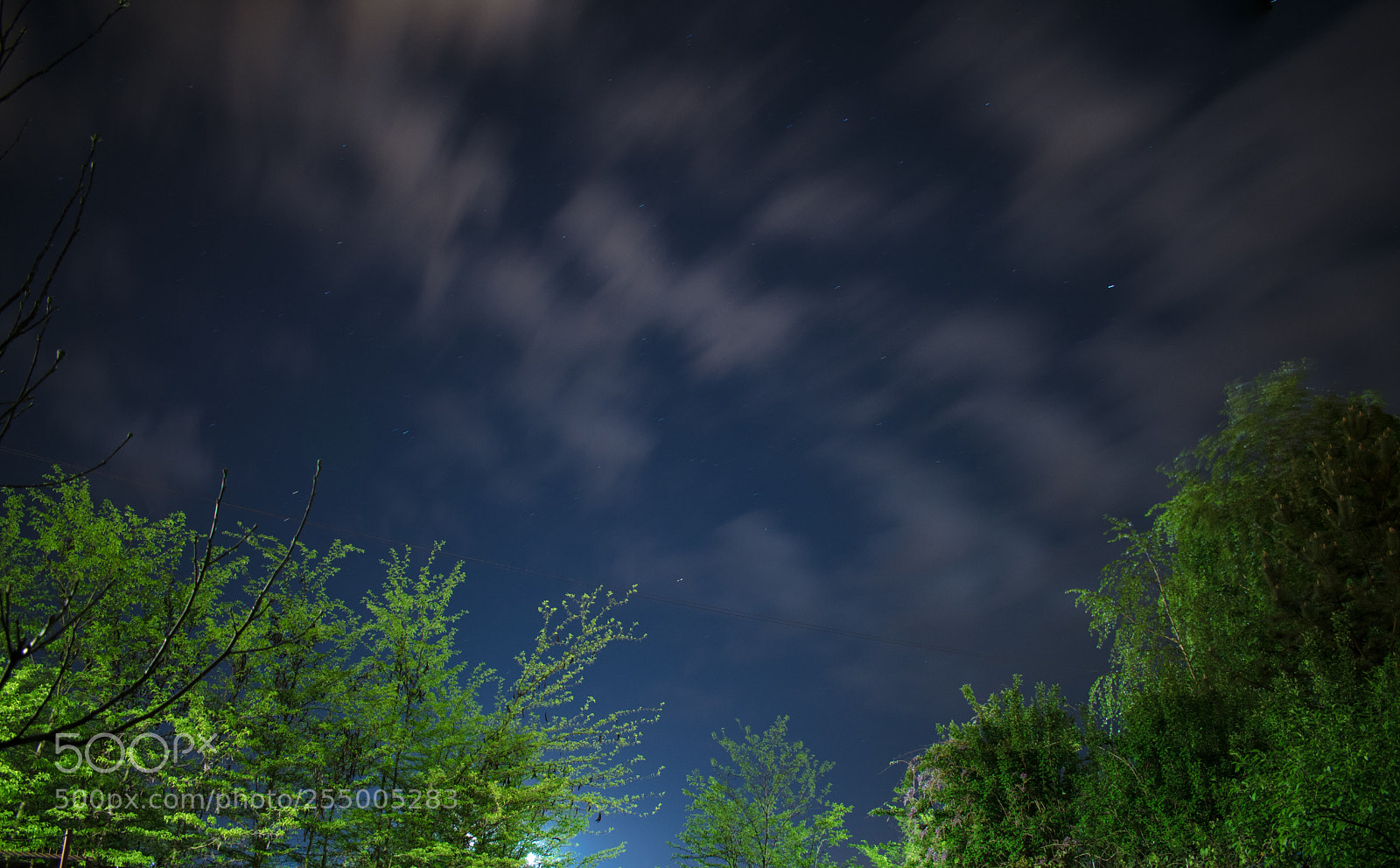 Nikon D3400 sample photo. Cloudy night photography