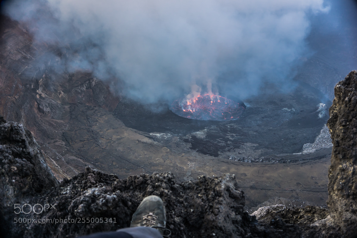 Sony a5100 sample photo. Nyiragongo (drc & rwanda) photography