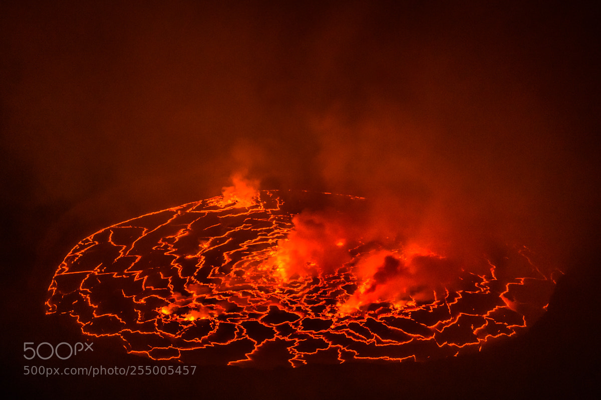 Sony a5100 sample photo. Nyiragongo photography