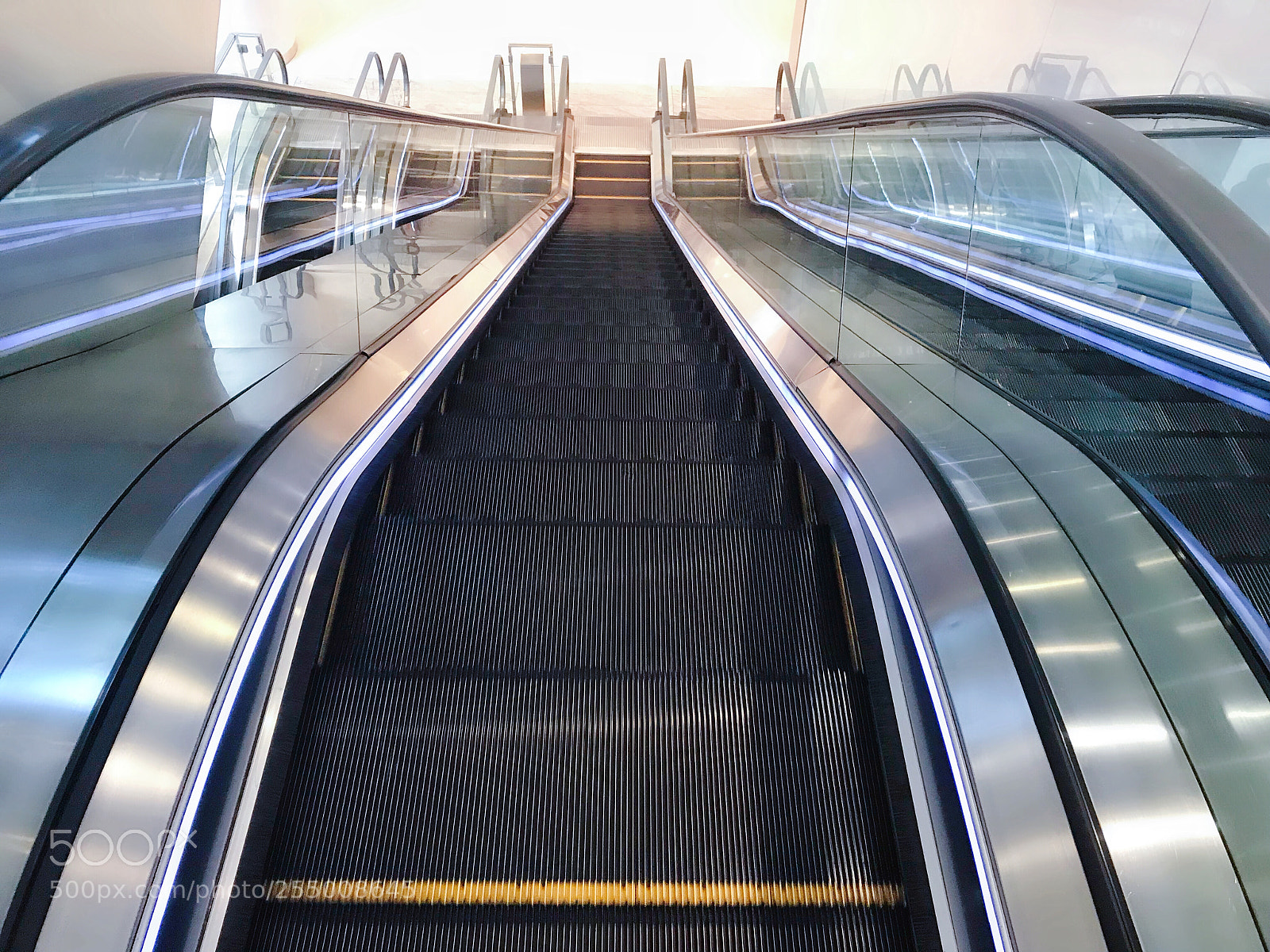 Apple iPhone 7 sample photo. Escalator photography