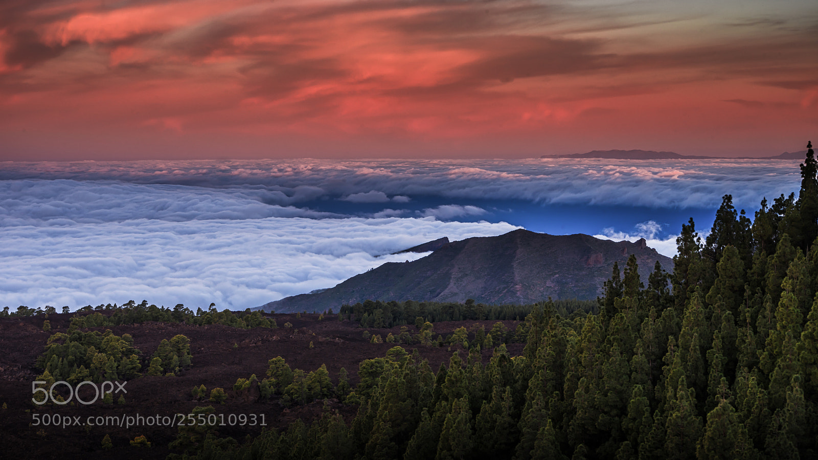 Sony a7 sample photo. View from teide photography