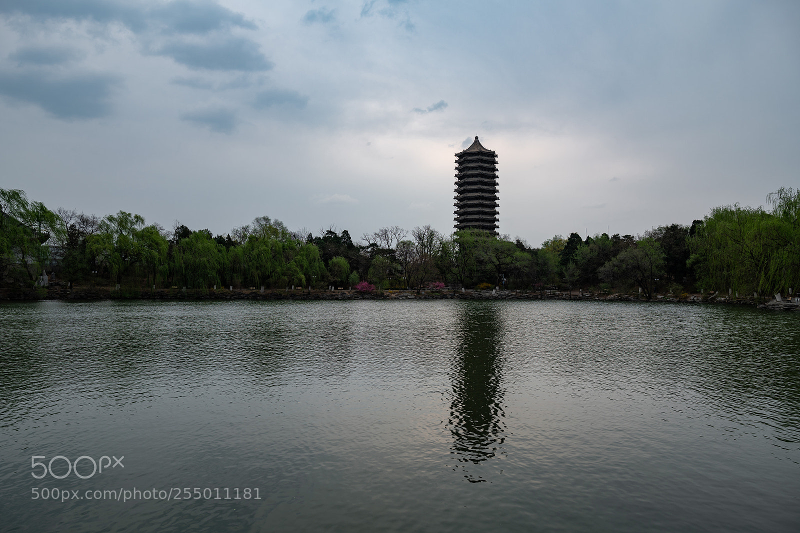 Nikon D850 sample photo. Lake view in peking photography