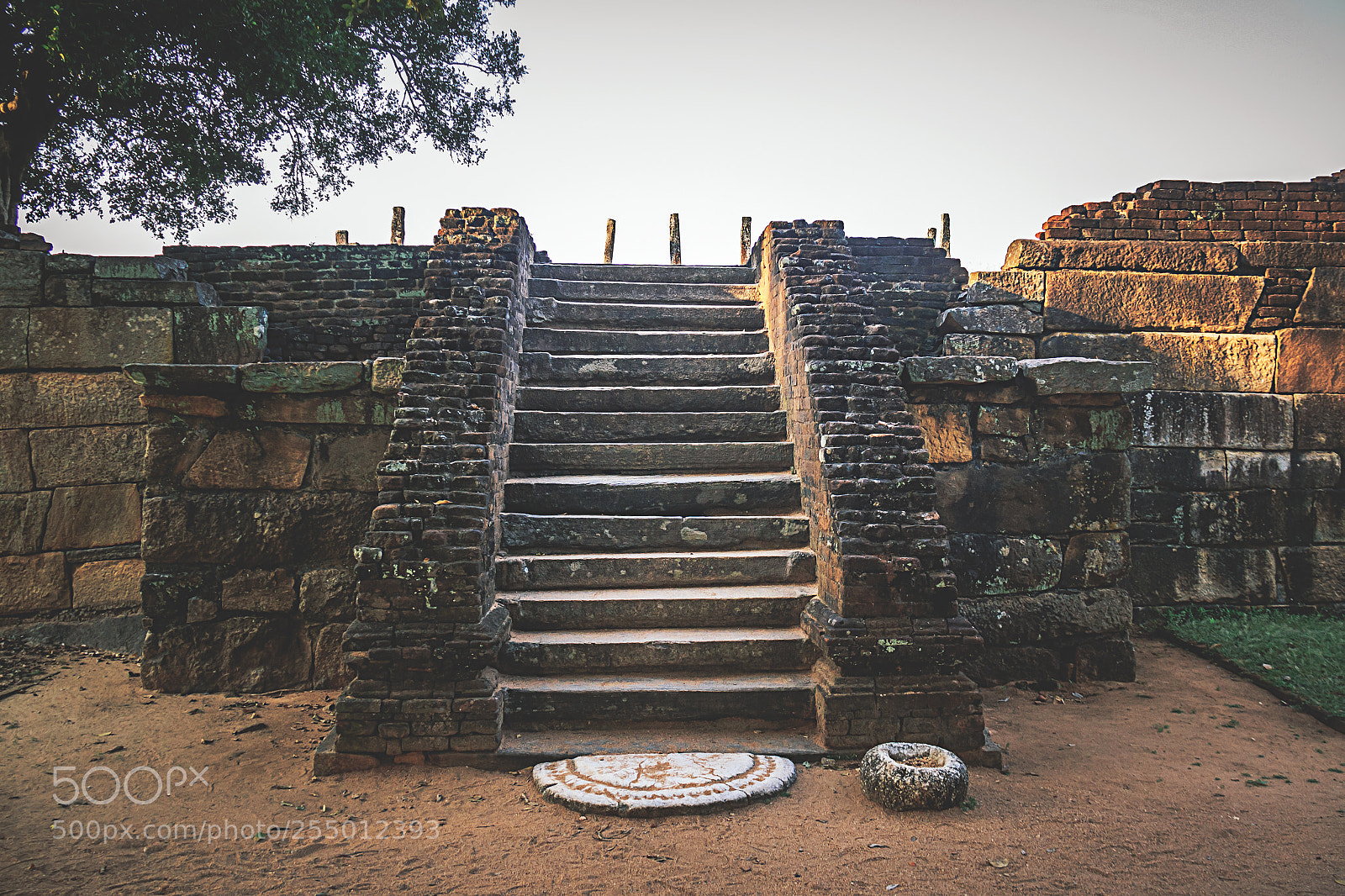 Canon EOS 600D (Rebel EOS T3i / EOS Kiss X5) sample photo. Stairs at medirigiriya, sri photography