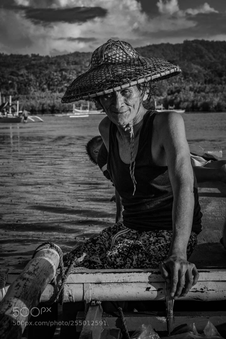 Sony a6000 sample photo. The fisherman from tubigon-bohol photography