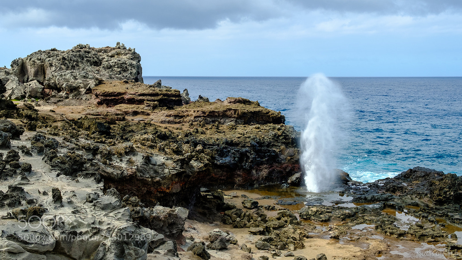 Fujifilm X-T20 sample photo. Nakalele blowhole photography
