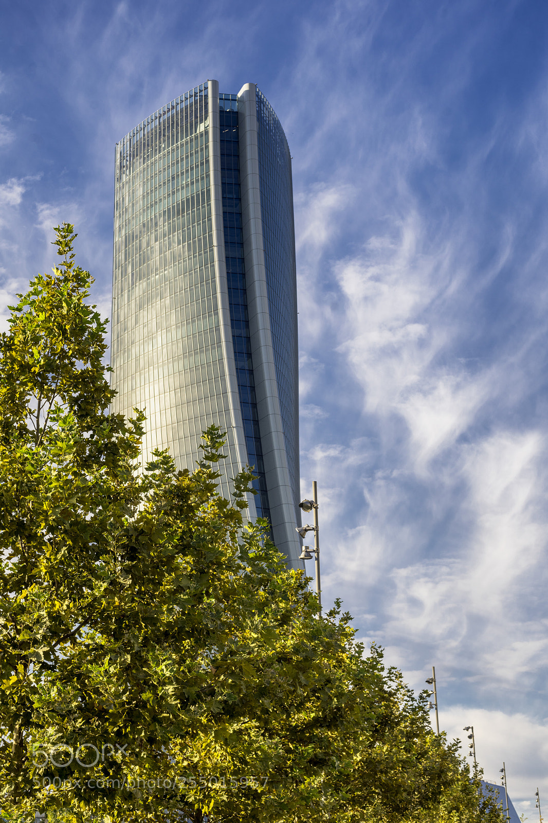 Sony a7 II sample photo. Hadid tower at citylife photography