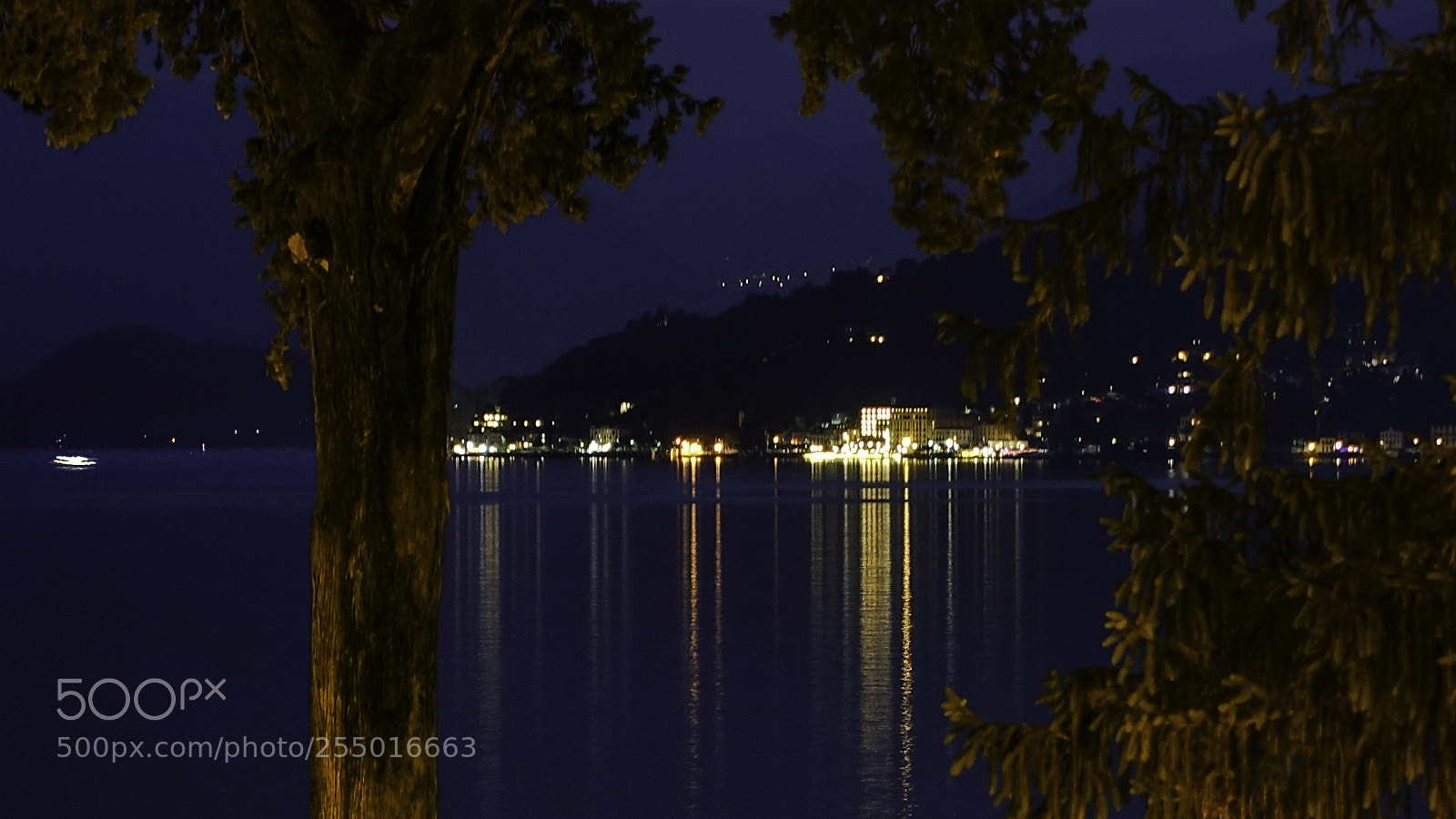 Sony Cyber-shot DSC-RX100 III sample photo. Lake como night jpg photography