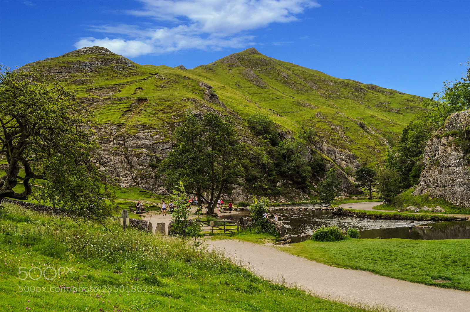 Nikon D5000 sample photo. Thorpe, dovedale, uk photography