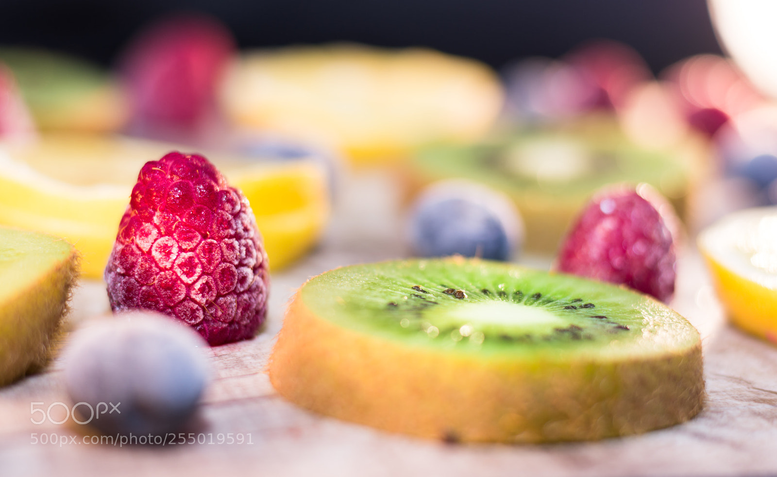 Nikon D7200 sample photo. Frozen fruits - raspberry photography