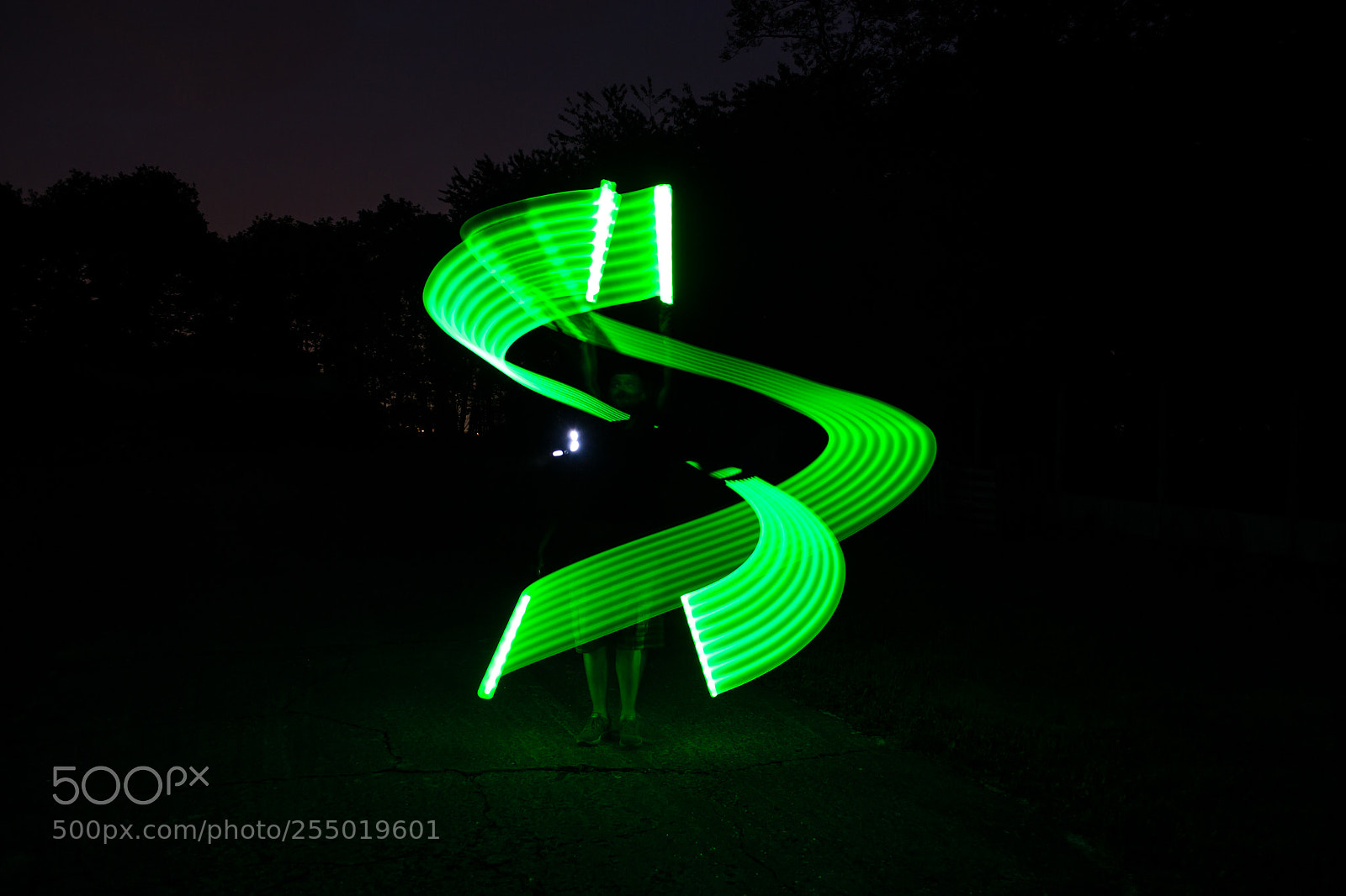 Nikon D3100 sample photo. Light painting photography