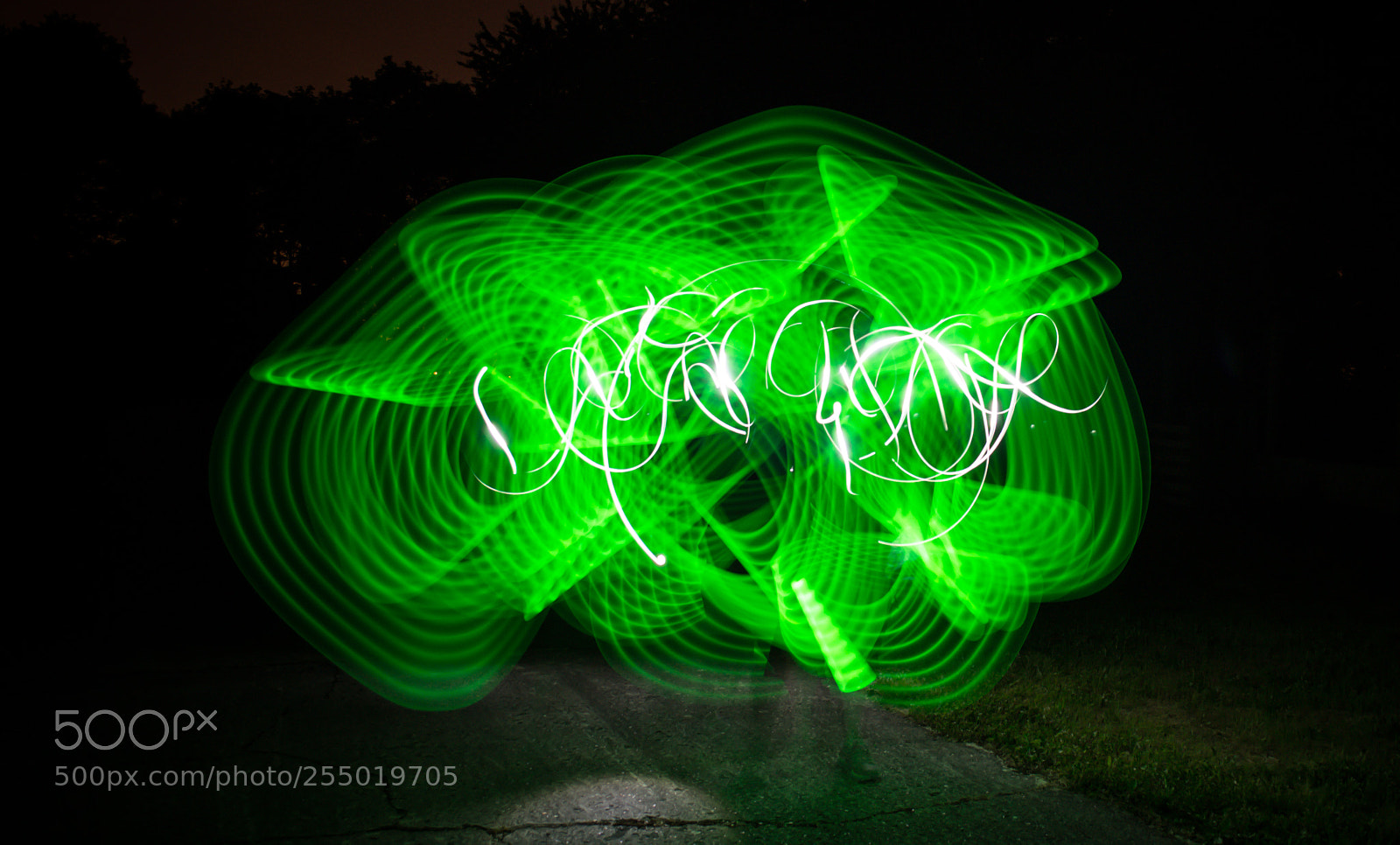 Nikon D3100 sample photo. Light painting photography