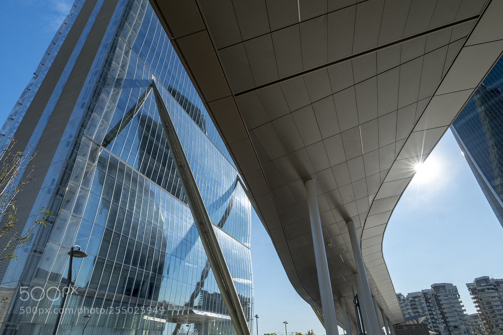 Fujifilm X-T2 sample photo. Hadid and isozaki towers photography