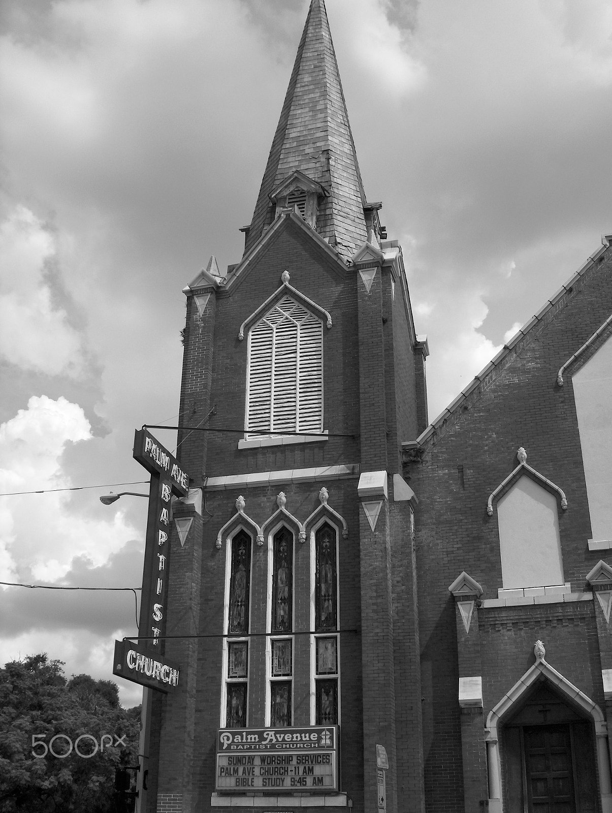 HP PHOTOSMART R707 (V01.00) sample photo. Palm ave church photography