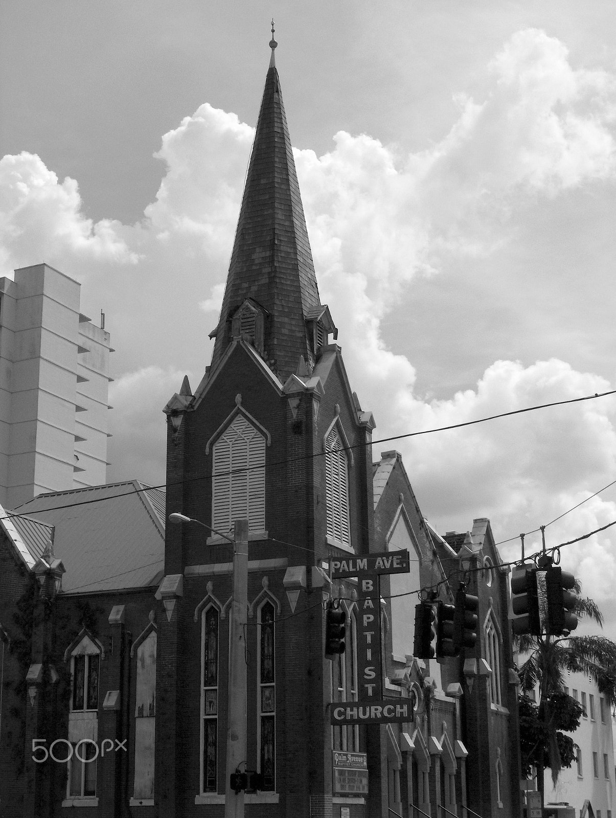 HP PHOTOSMART R707 (V01.00) sample photo. Palm ave church photography