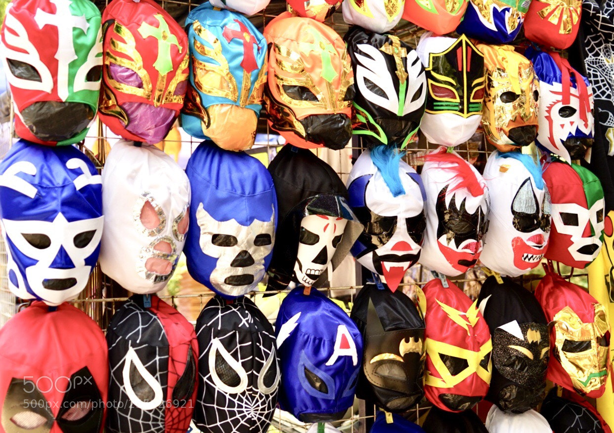 Sony a7 II sample photo. Lucha libre photography