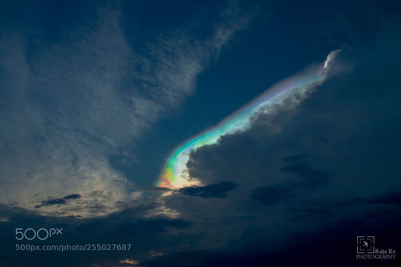 Canon EOS 70D sample photo. Iridescent clouds photography