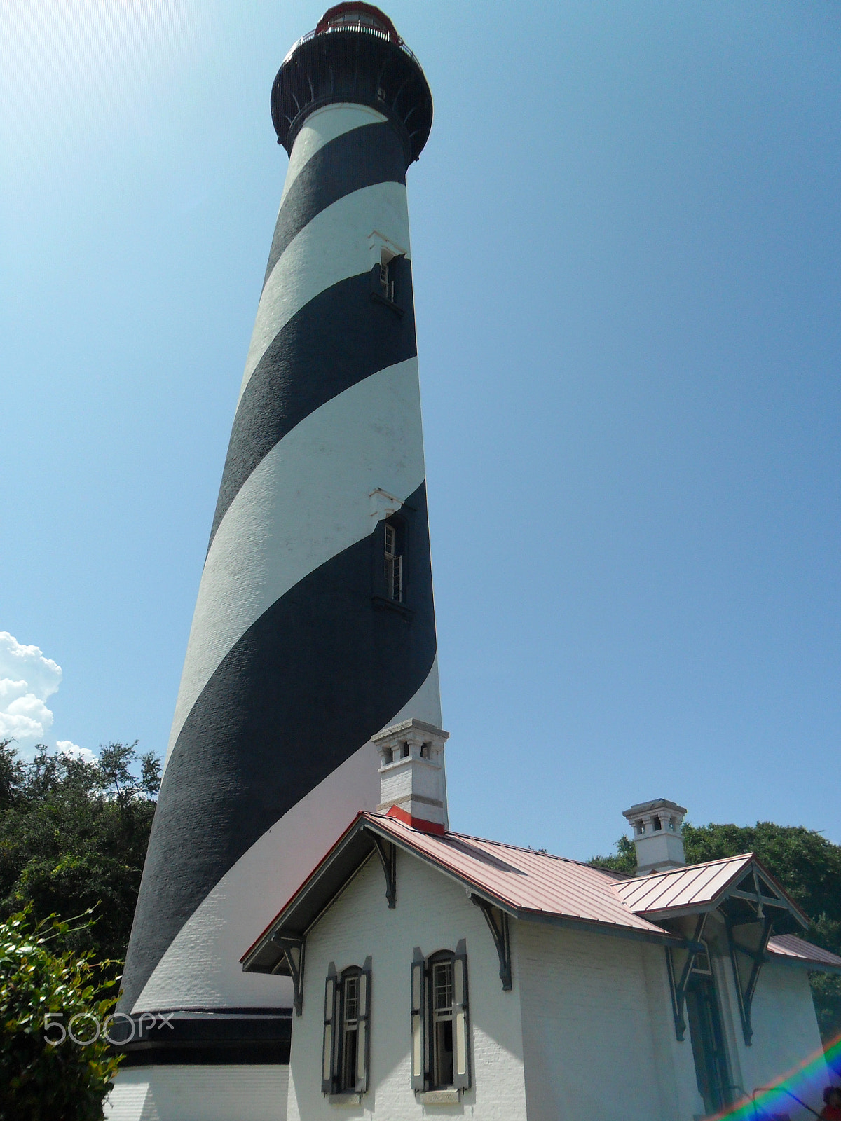 Samsung ES73 / VLUU ES73 /  SL605 sample photo. St augustine lighthouse photography