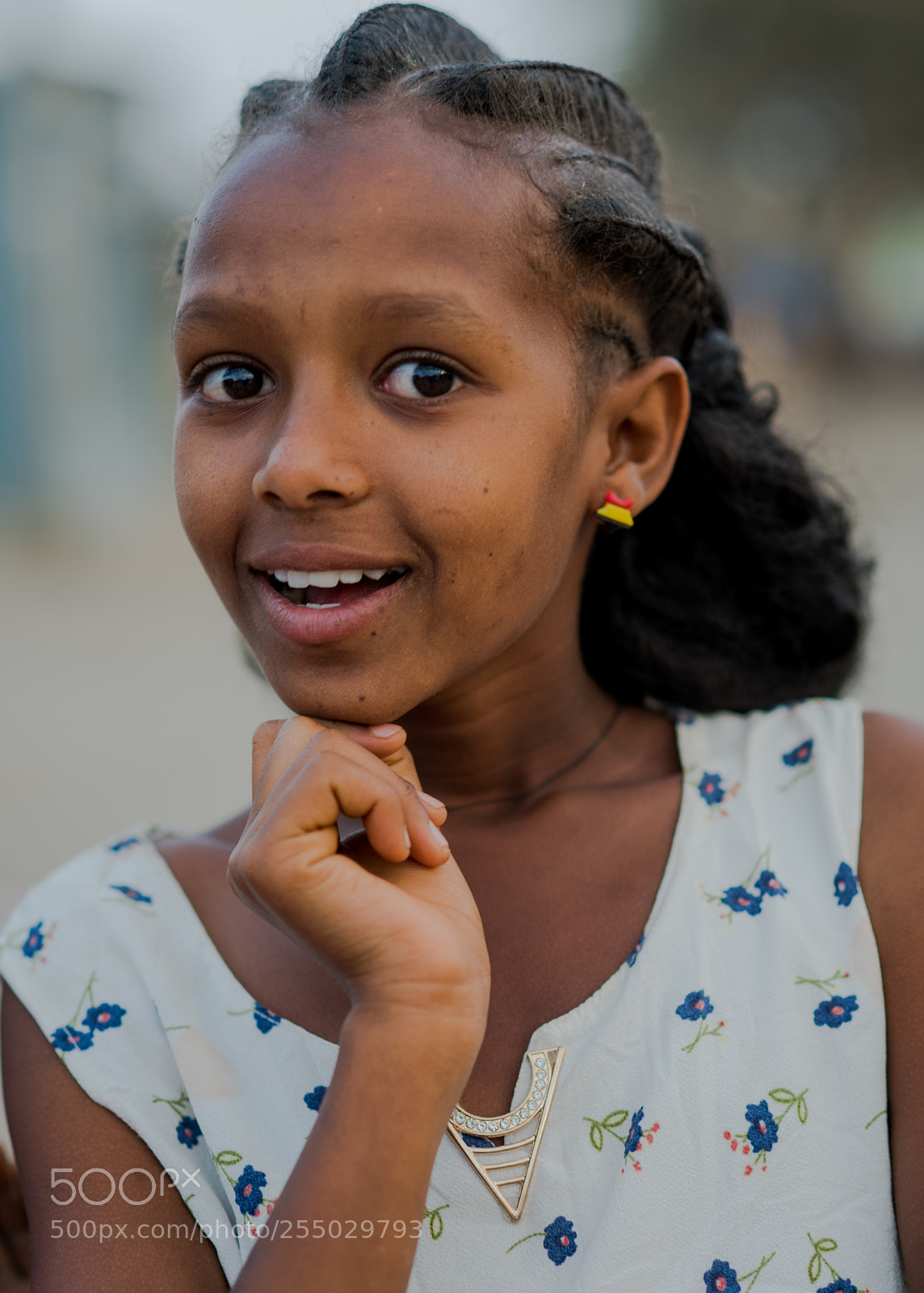 Nikon D810 sample photo. Ethiopian girl photography