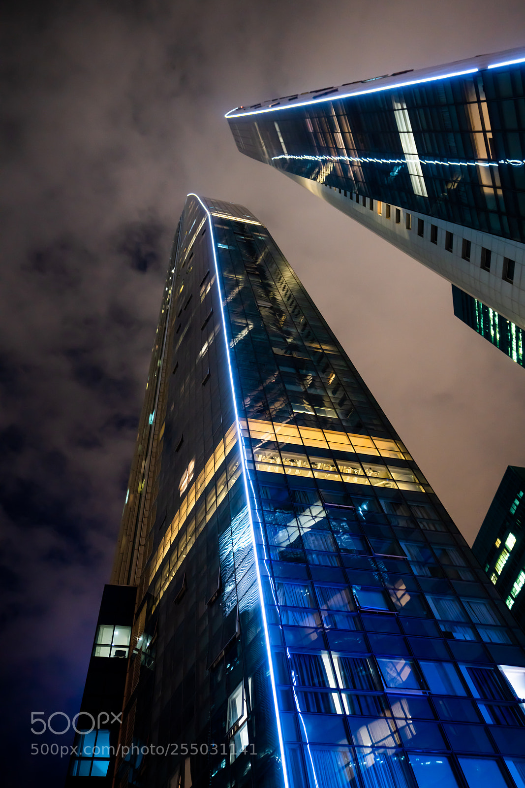 Sony a7R III sample photo. Twin tower photography
