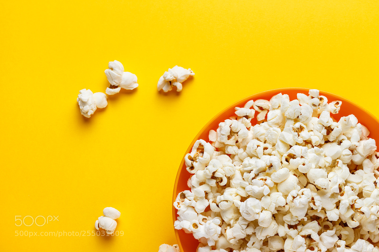 Canon EOS 700D (EOS Rebel T5i / EOS Kiss X7i) sample photo. Popcorn in an orange photography