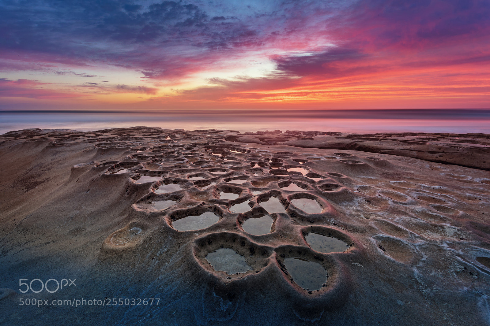 Canon EOS 5D Mark II sample photo. Lajolla_sunset photography