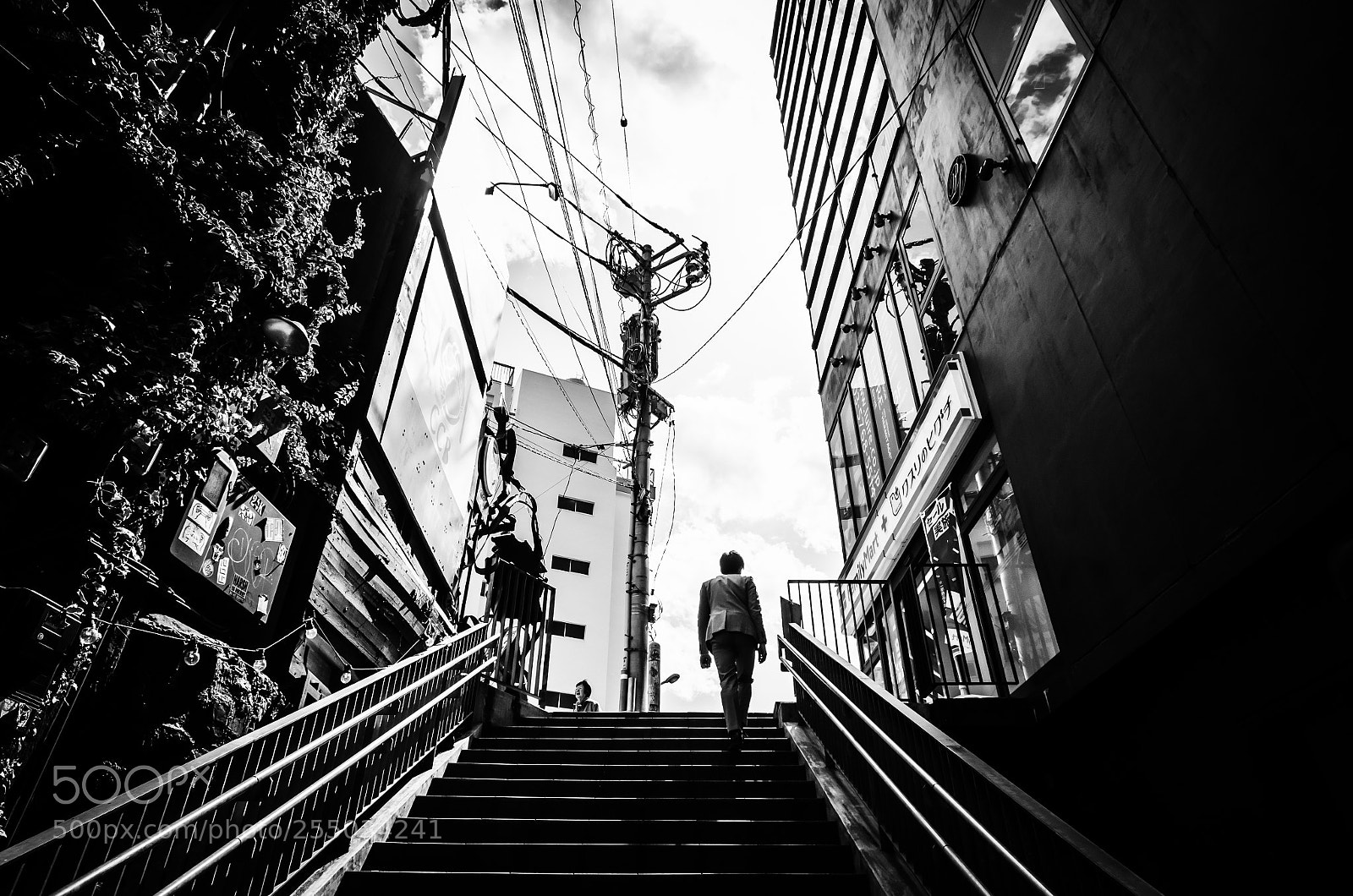 Ricoh GR II sample photo. Stairs photography