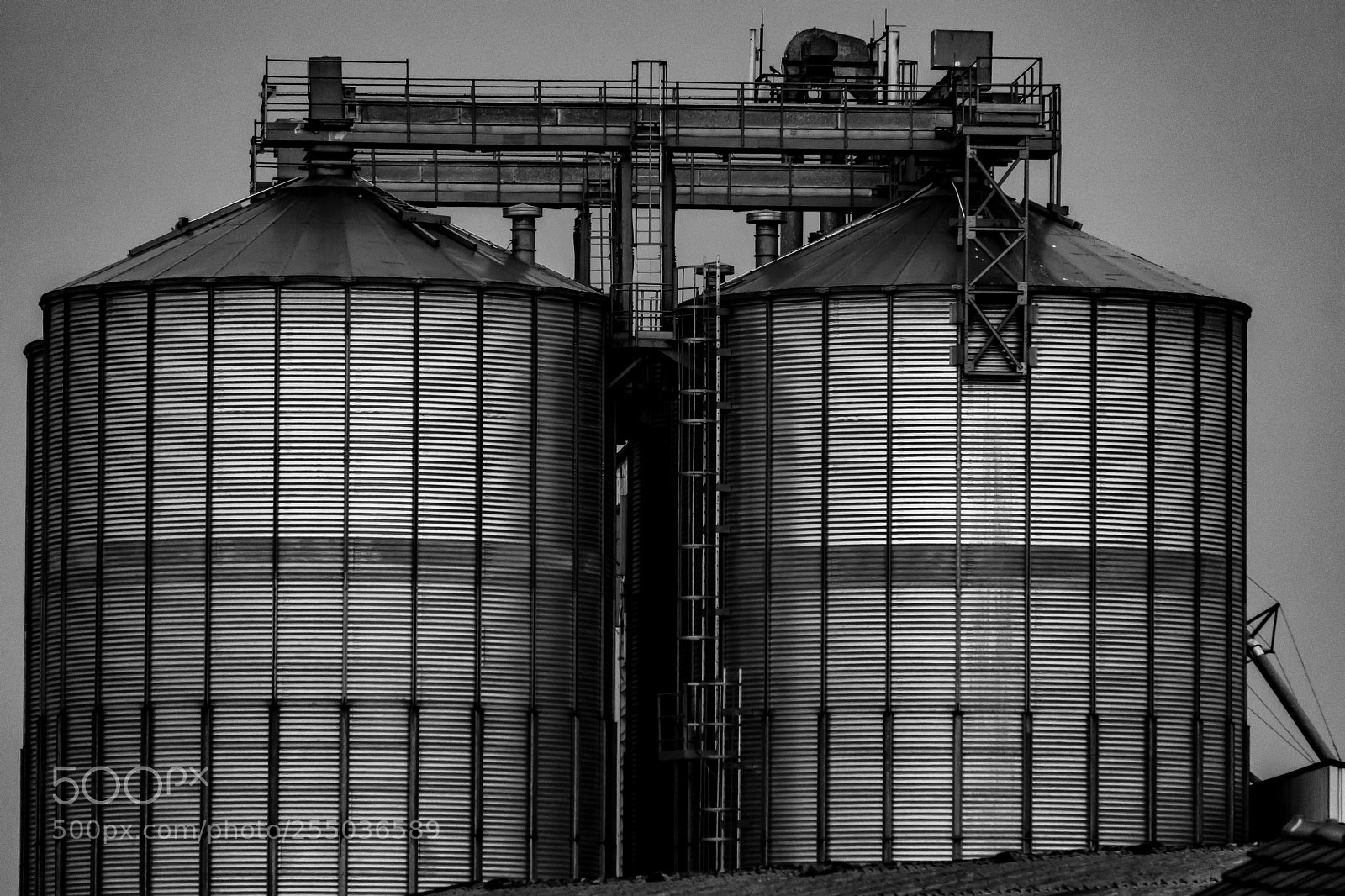 Sony a6000 sample photo. B&w industrie photography