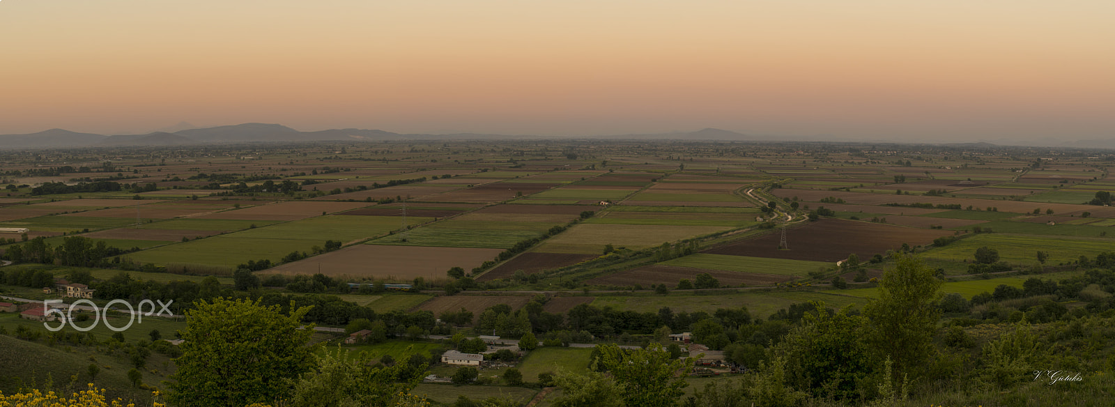 Pentax KP sample photo. Sunset in the plain photography