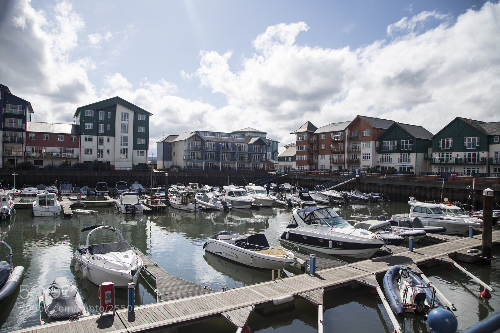 Canon EOS 6D Mark II sample photo. Exmouth seafront and marina photography