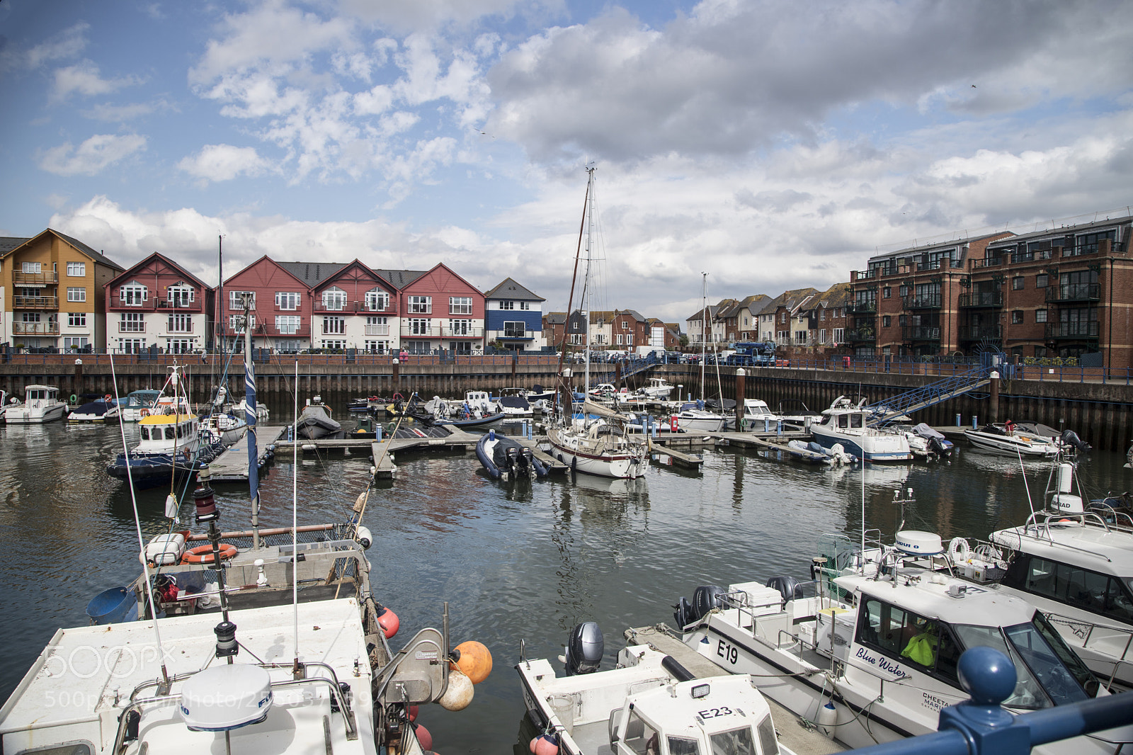 Canon EOS 6D Mark II sample photo. Exmouth seafront and marina photography