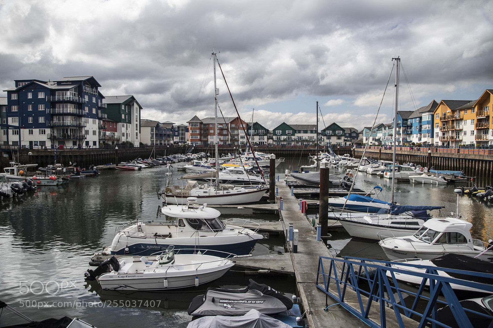 Canon EOS 6D Mark II sample photo. Exmouth seafront and marina photography