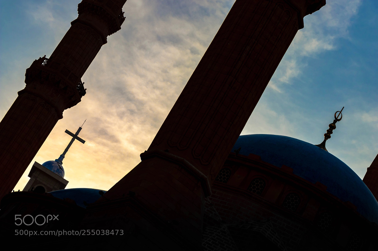 Canon EOS 80D sample photo. Mosque and church in photography