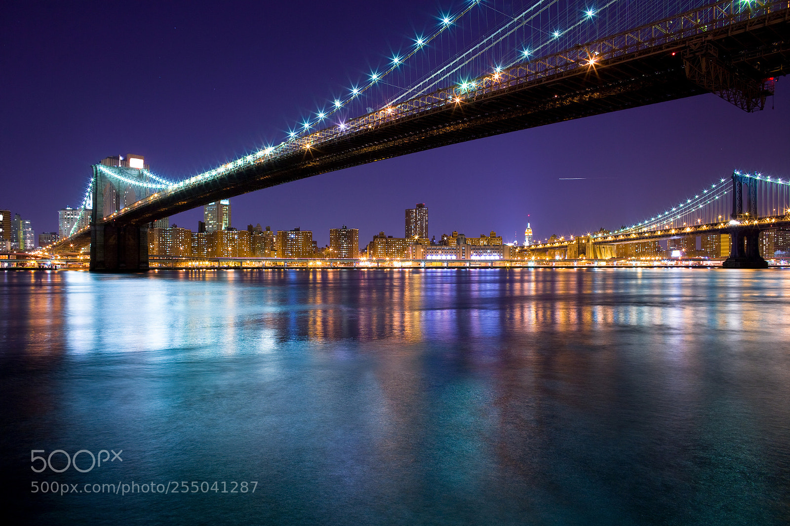 Canon EOS-1Ds Mark II sample photo. Brooklyn bridge and manhattan photography