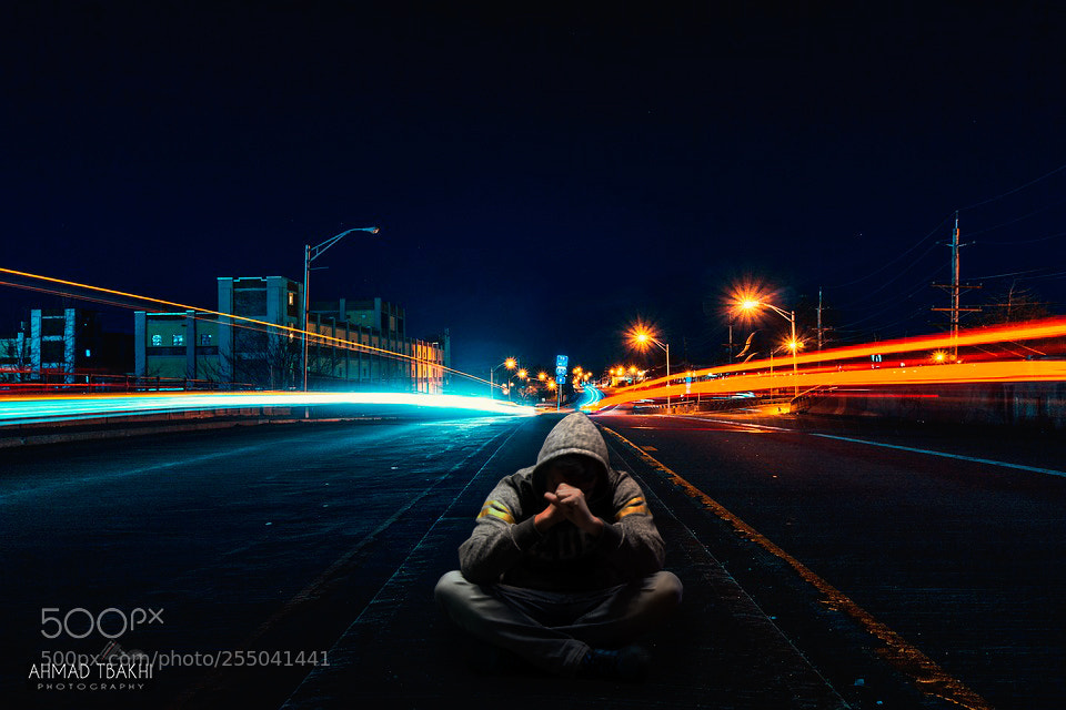 Sony a6000 sample photo. Long exposure night photography